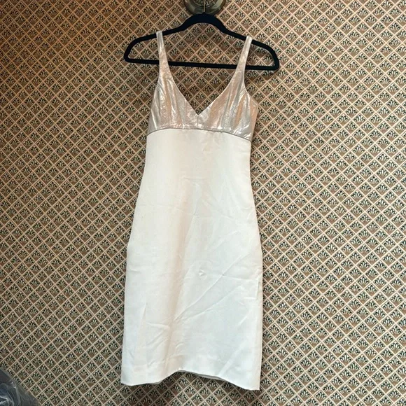 knee length dresses for ladies L'agence Halia Vegan Leather Dress in Midnight main image 0